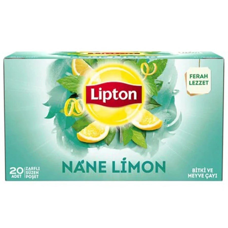 Lipton Nane Limon Bitki Çay 20'li