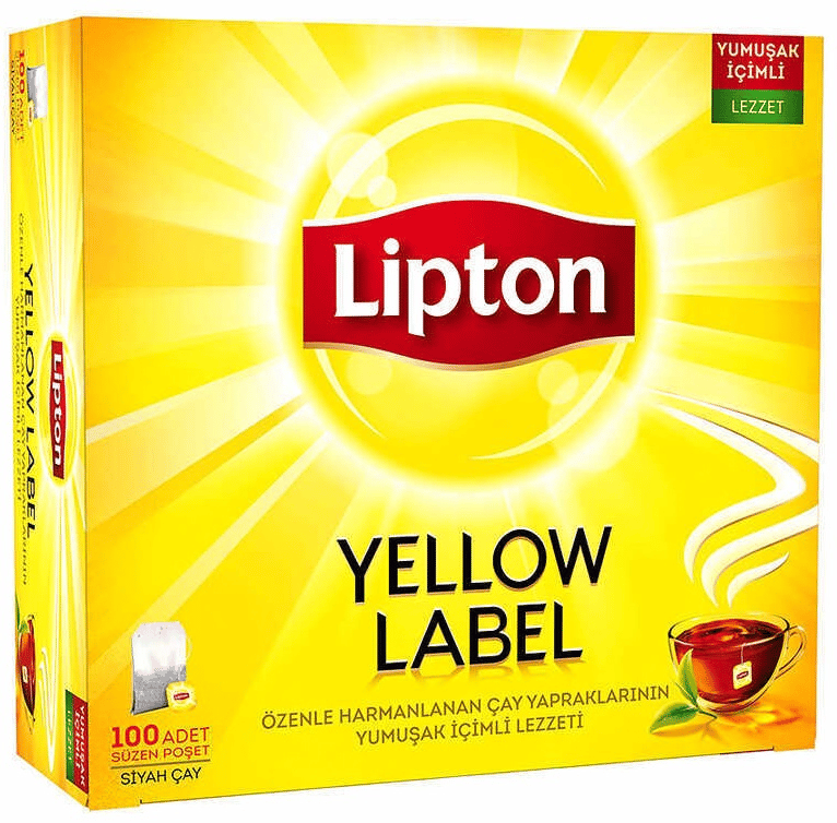 Lipton Yellow Label Bardak Poşet Çay 100'lü