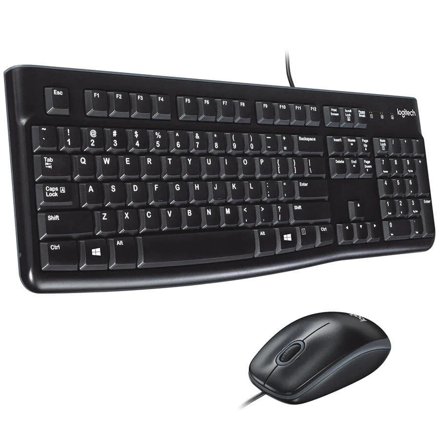 Logitech MK120 Q Usb Standart Kablolu Klavye Mouse Set