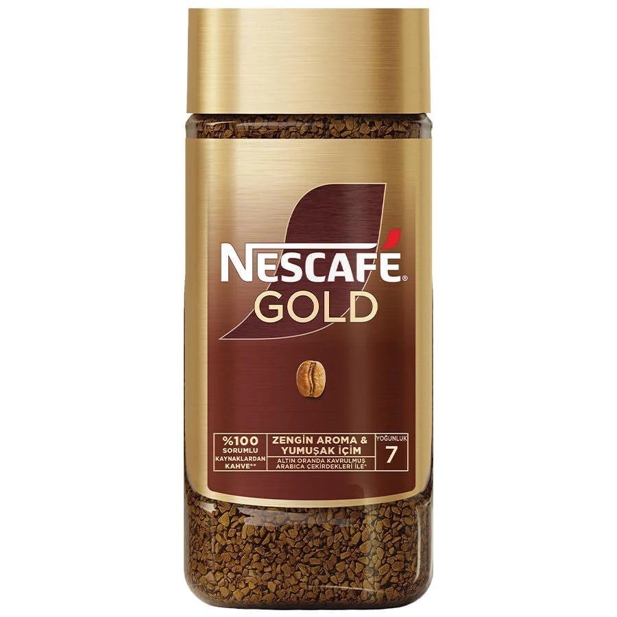 Nescafé Gold Çözünebilir Kahve 200gr Cam Kavanoz