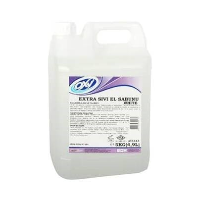 Oxy Sıvı El Sabunu Beyaz 5 kg