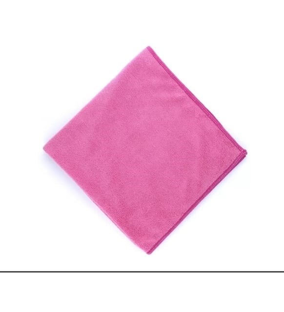 Silver Home Pembe Temizlik Bezi 40x40 cm