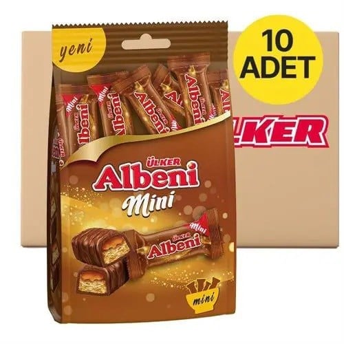 Ülker Albeni Mini Çoklu Paket Bisküvi 89 g x 10 Adet