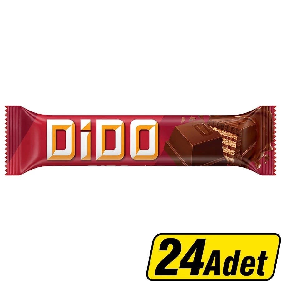 Ülker Dido Sütlü Çikolatalı Gofret 35 g x 24'lü