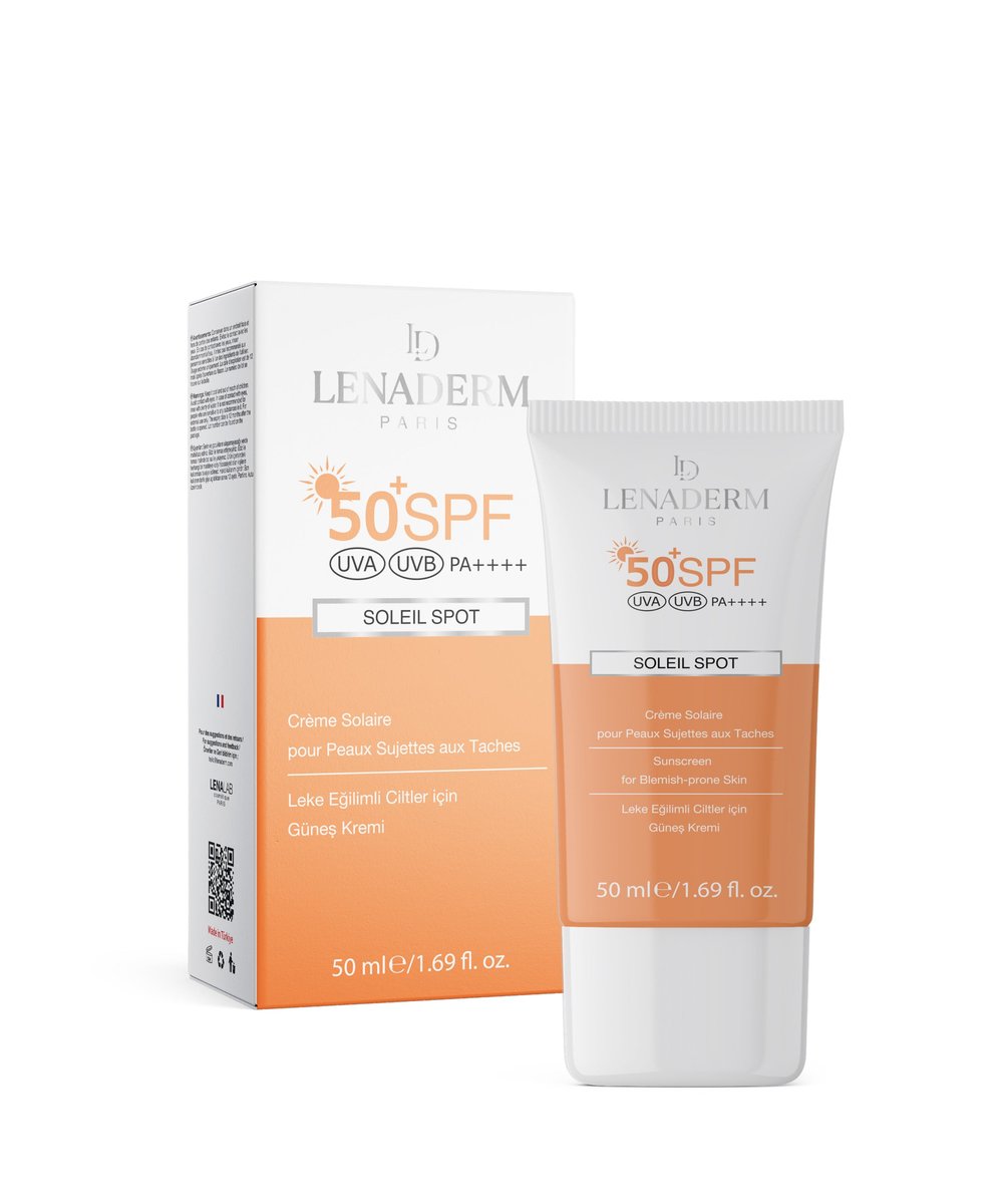 Lenaderm Soleil Spot Güneş Kremi 50 Ml