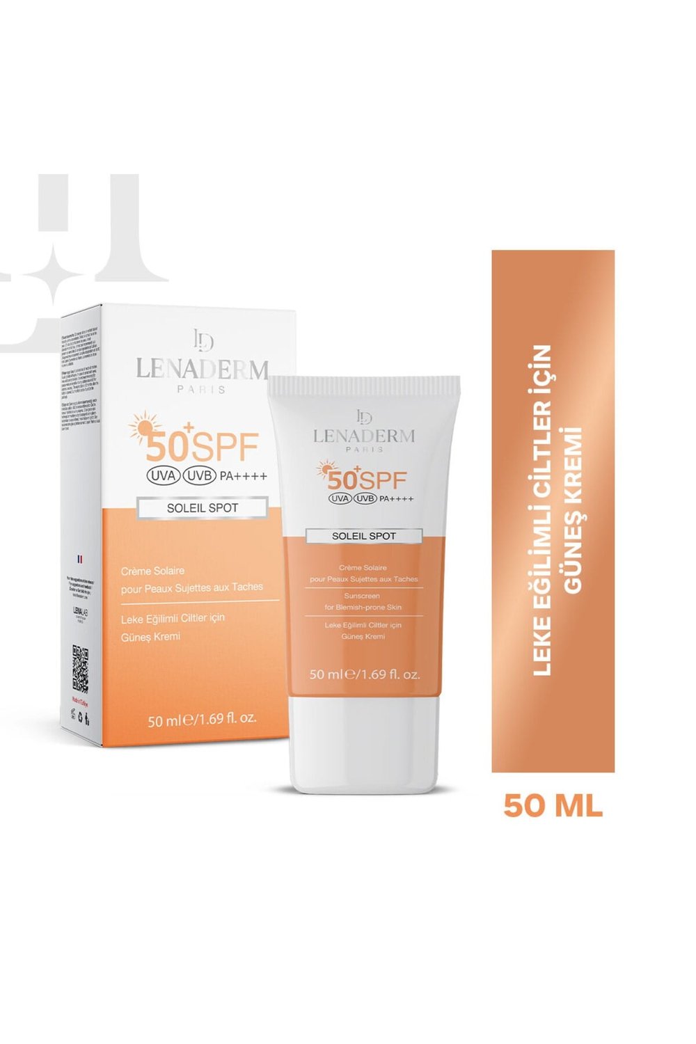 Soleil Spot Leke Eğilimli Ciltler Için Güneş Kremi 50 ml