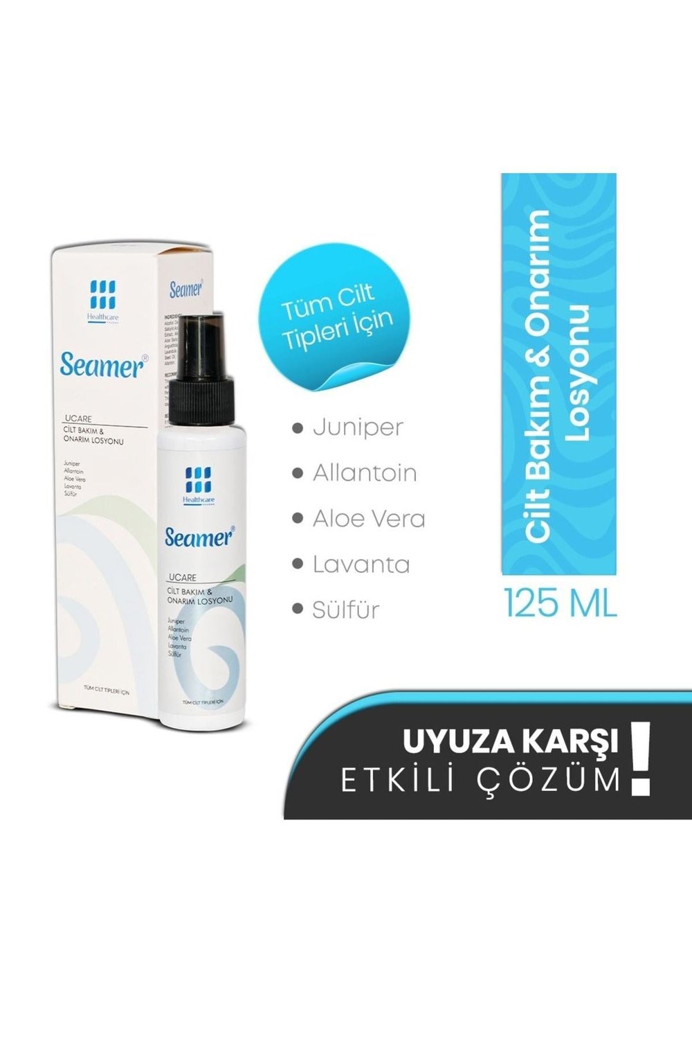 Ucare Cilt Bakım Losyonu Sprey (, KAŞINTI) 125 ml
