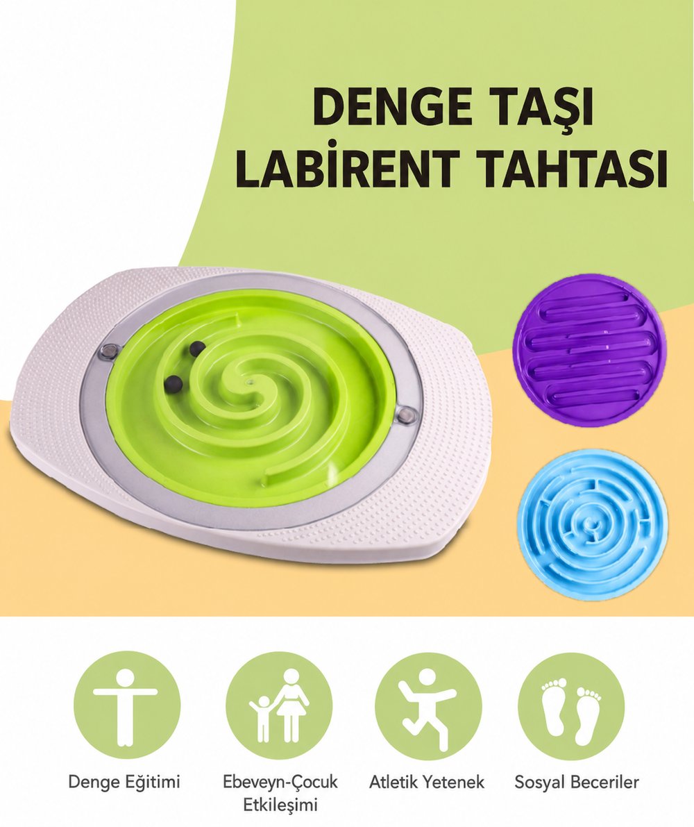 3 Oyunlu Denge taşı