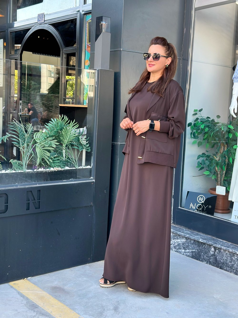 MÜSEMMA DAMLA İKİLİ ELBİSE TAKIM
