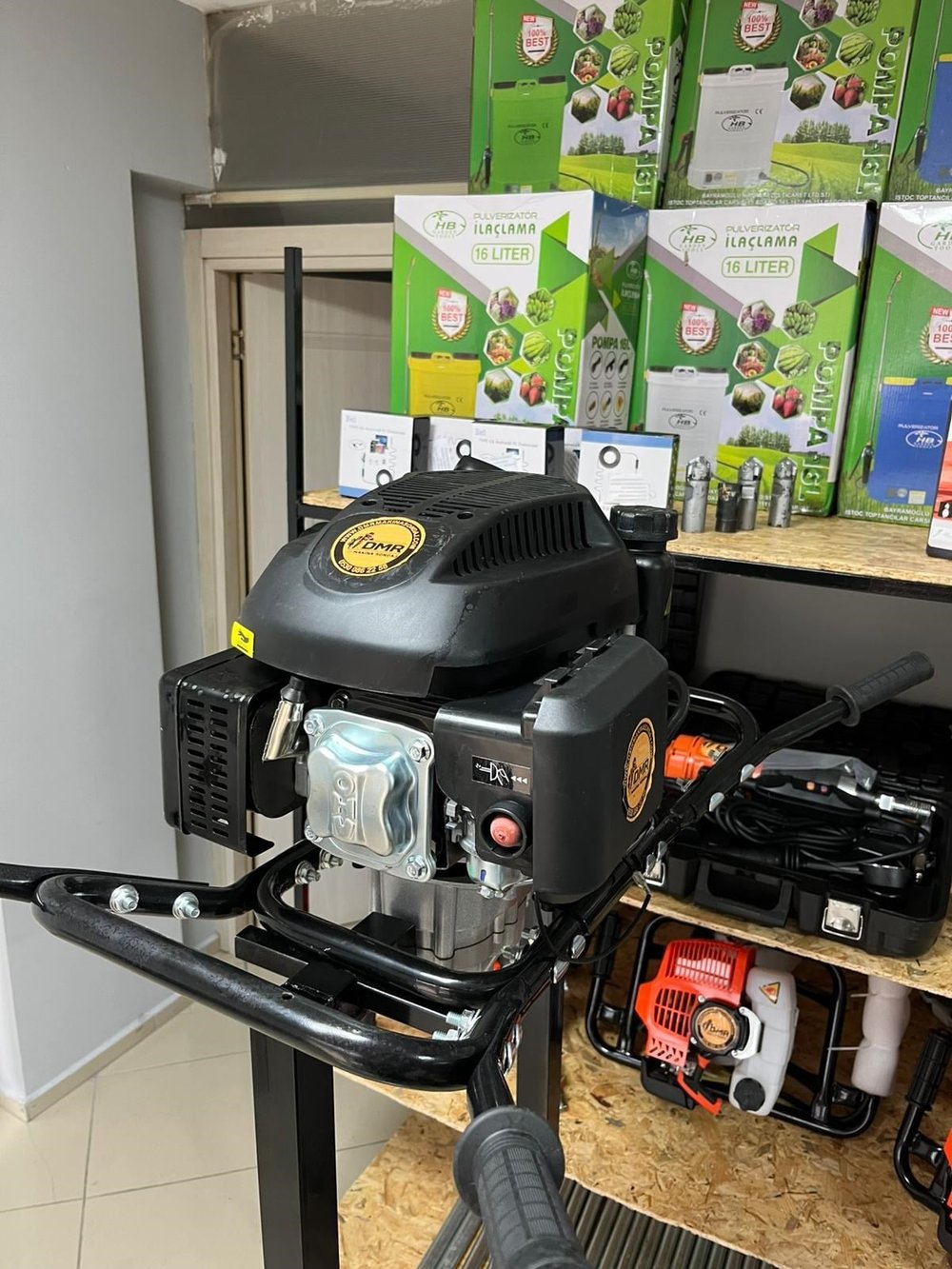 6.5 HP 159 CC 4 Zamanlı El Sondaj Makinası Profesyonel Tam Set