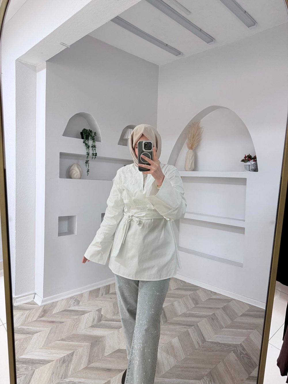 FLORA TUNİK SU YEŞİLİ