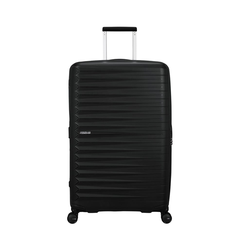  American Tourister Siyah Fastforward Spinner Körüklü 79/29 Büyük Boy Valiz