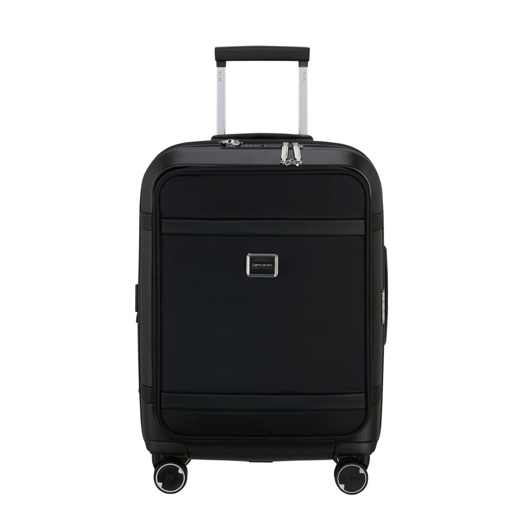  Samsonite Siyah Image Spinner Körüklü 55/20 Kabin Boy Valiz