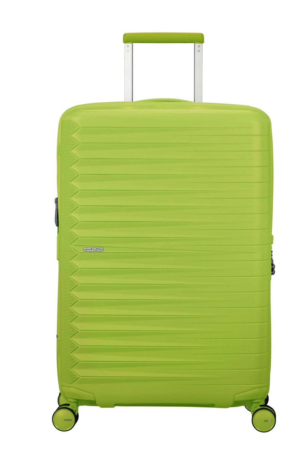 American Touriester Yeşil FastForward Spinner Körüklü 68/25 Orta Boy Valiz