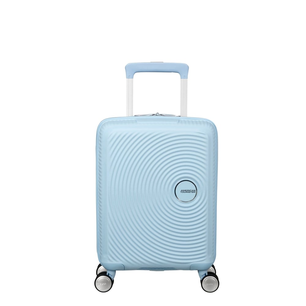 American Tourister Bej Soundbox Mini Kabin Boy Valiz