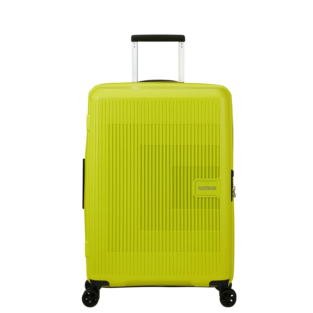 American Tourister Yeşil Aerostep - Spinner Körüklü 4 Tekerlekli Orta Boy Valiz 67 cm