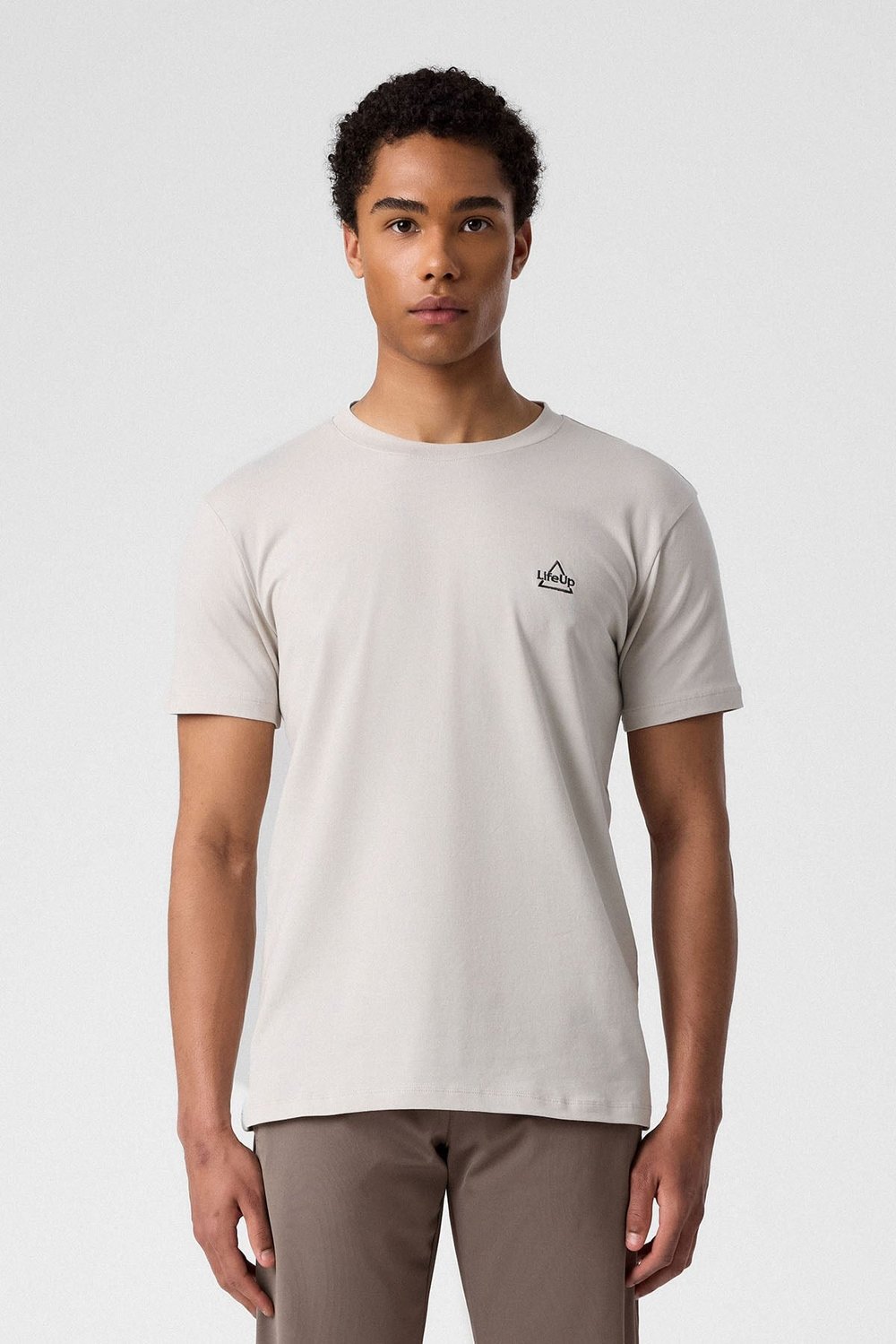 Erkek T-Shirt Taş Renk