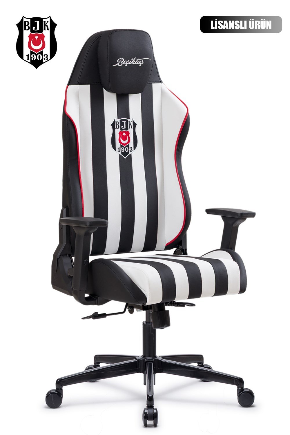 Fanchair x Beşiktaş Çubuklu Lisanslı Oyuncu Koltuğu