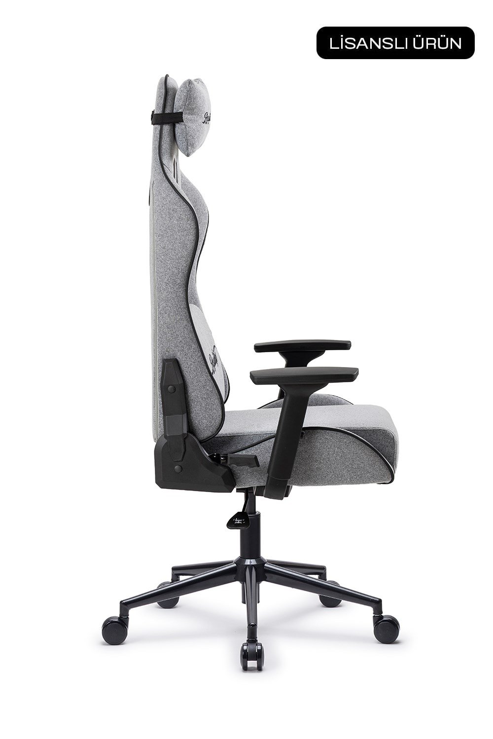 Fanchair x Beşiktaş Goal Gri Kumaş Lisanslı Oyuncu Koltuğu