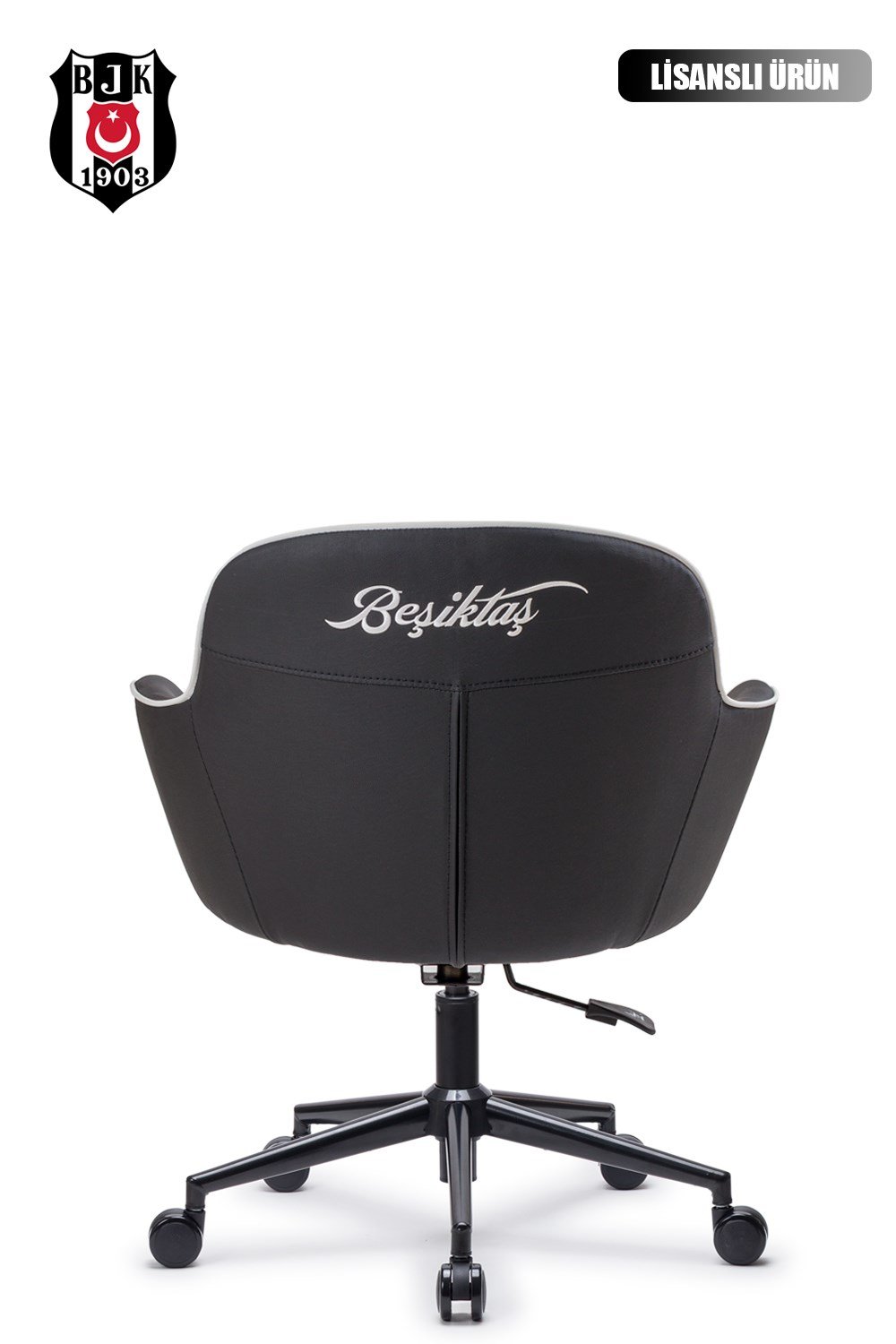 Fanchair x Beşiktaş Icon Siyah Çalışma Koltuğu