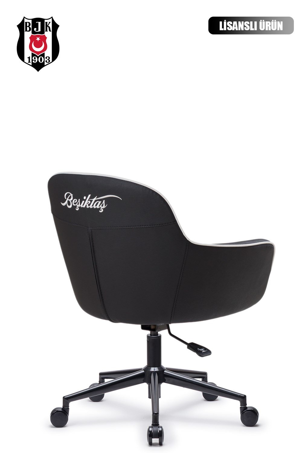 Fanchair x Beşiktaş Icon Siyah Çalışma Koltuğu
