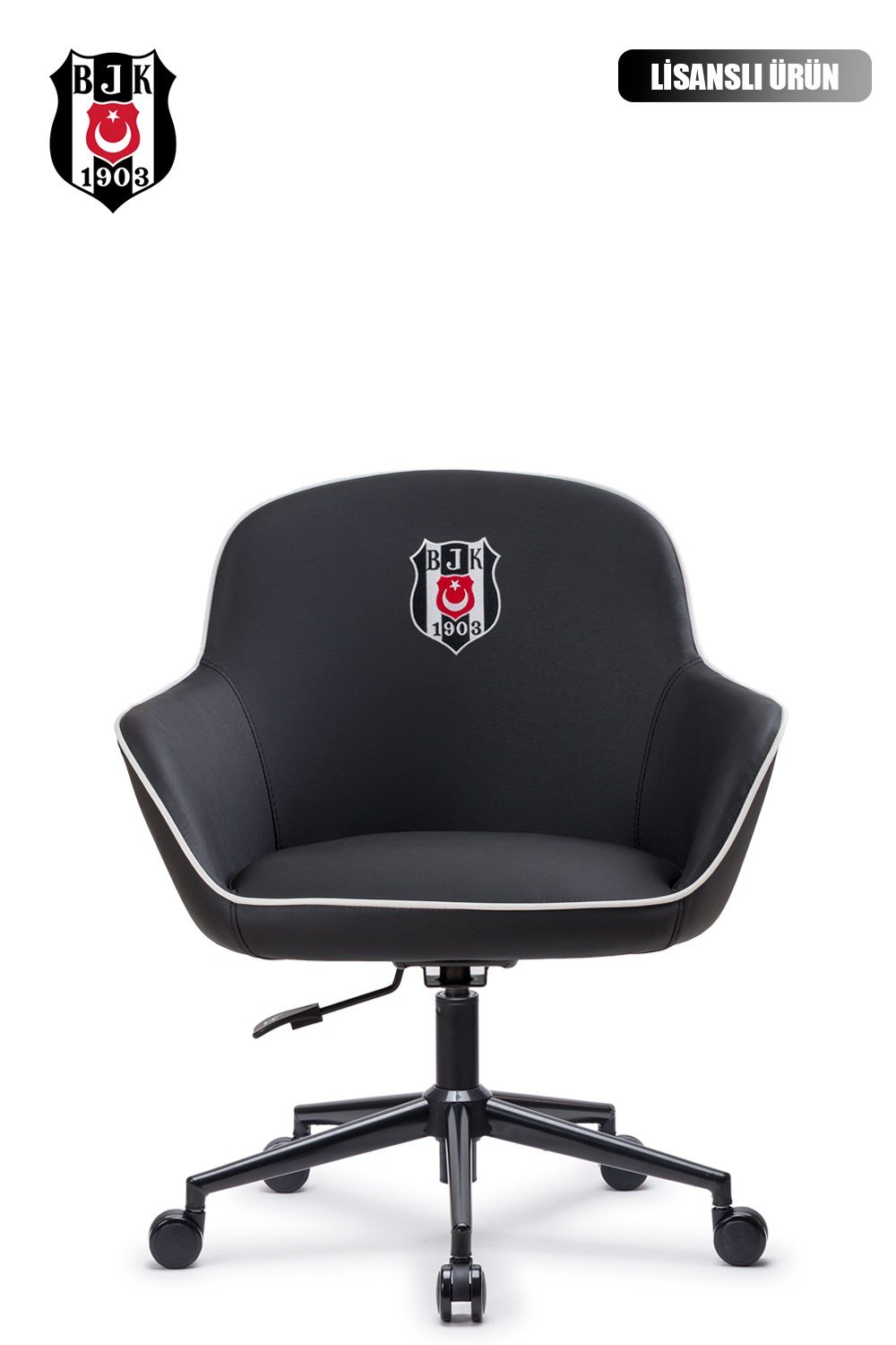 Fanchair x Beşiktaş Icon Siyah Çalışma Koltuğu
