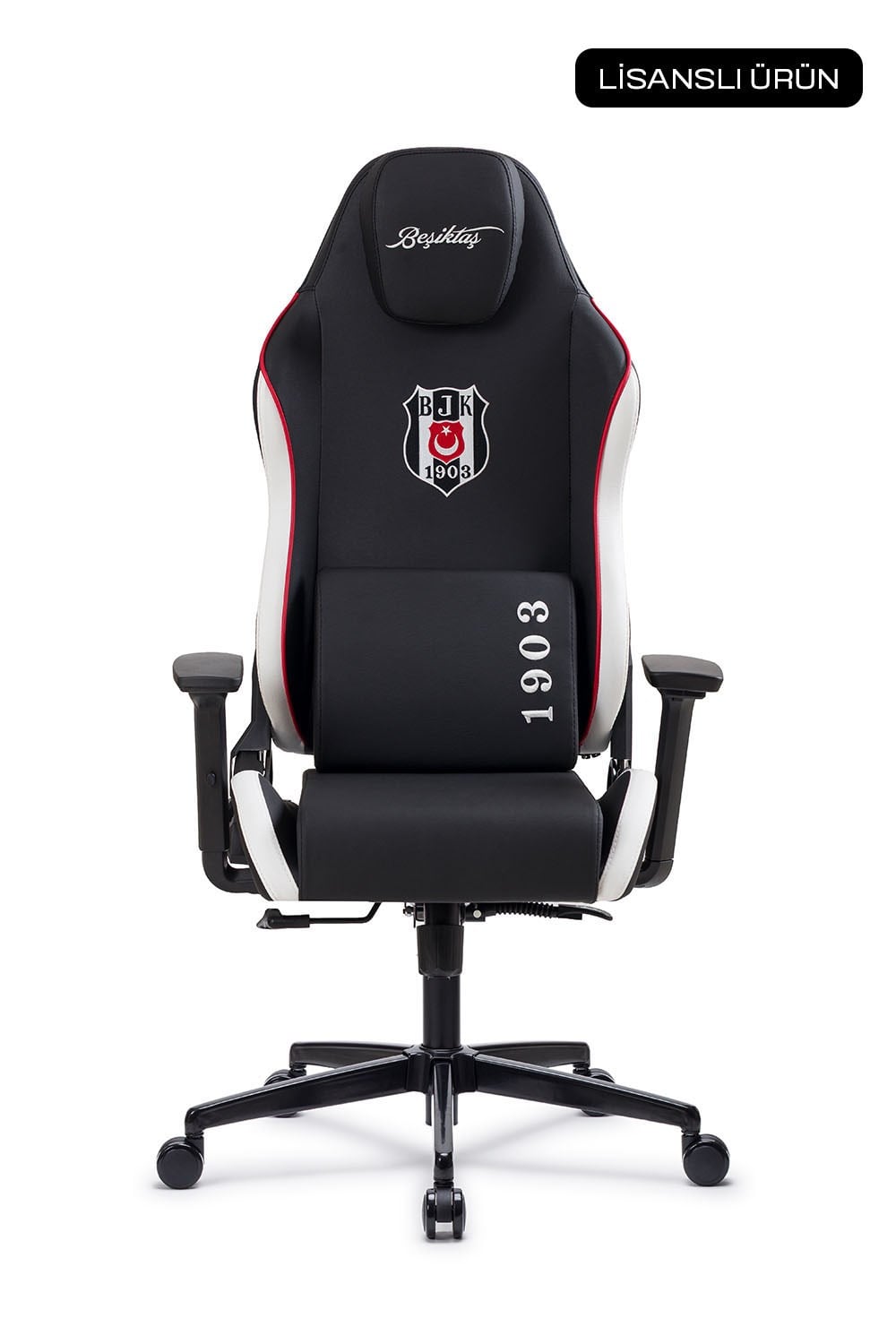 Fanchair x Beşiktaş Siyah Beyaz Lisanslı Taraftar Koltuğu