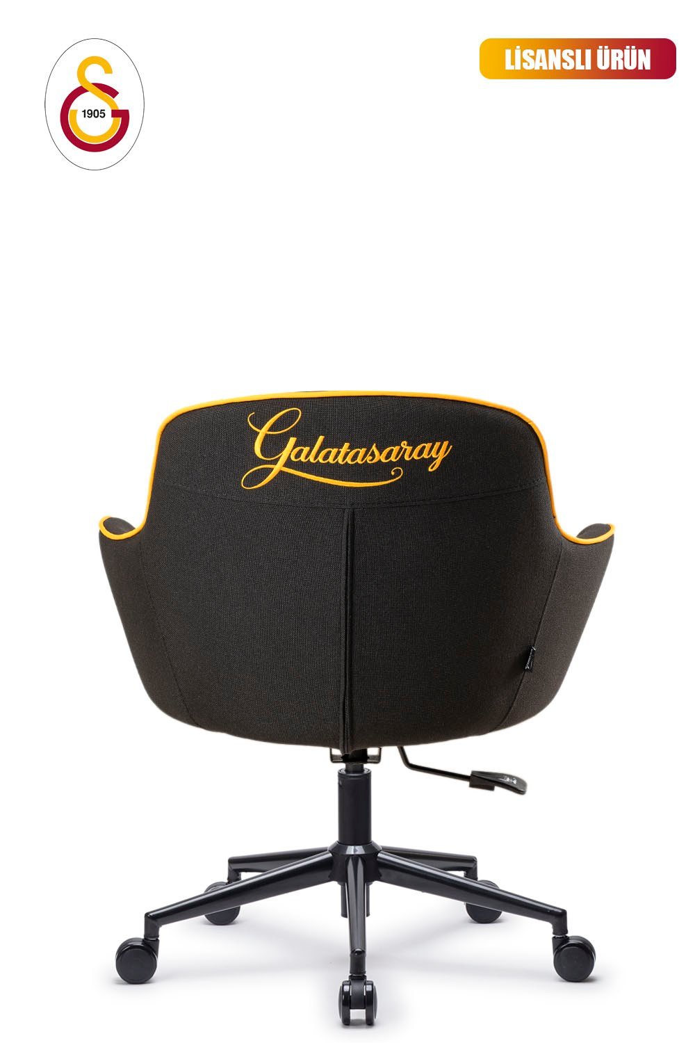 Fanchair x Galatasaray Icon Siyah Kumaş Çalışma Koltuğu