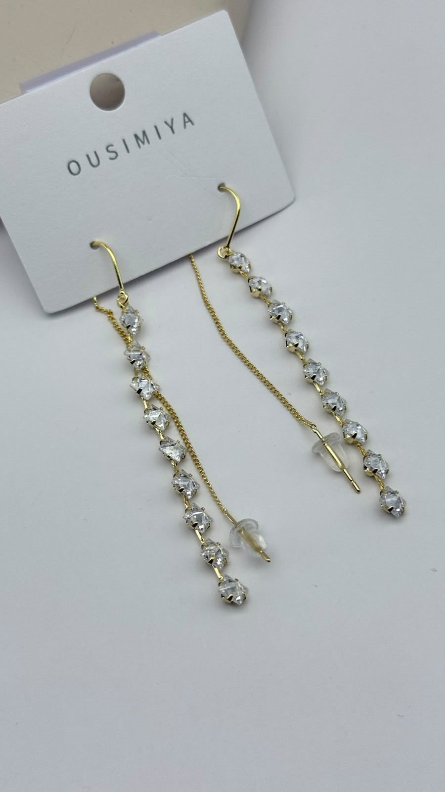 Sallantılı Zirkon Küpe