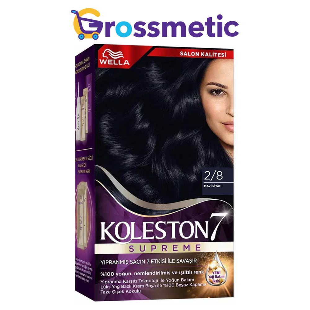 Koleston Set 2/8 Mavi̇ Si̇Yah