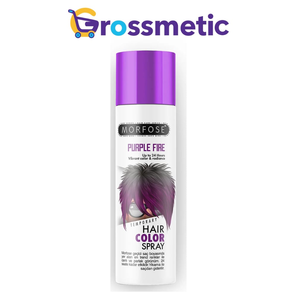 Morfose Saç Sprey 150Ml Mor Ateş 