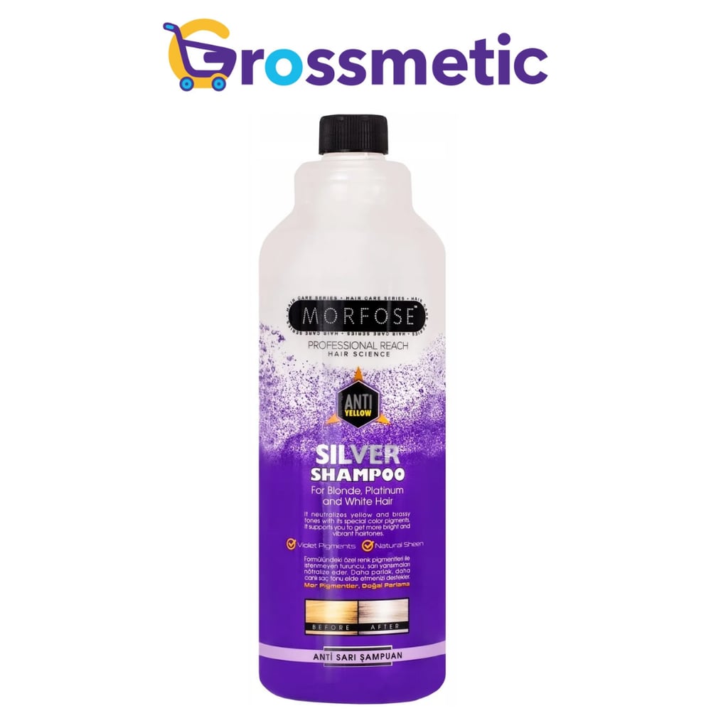 Morfose Şampuan 1000Ml Silver 
