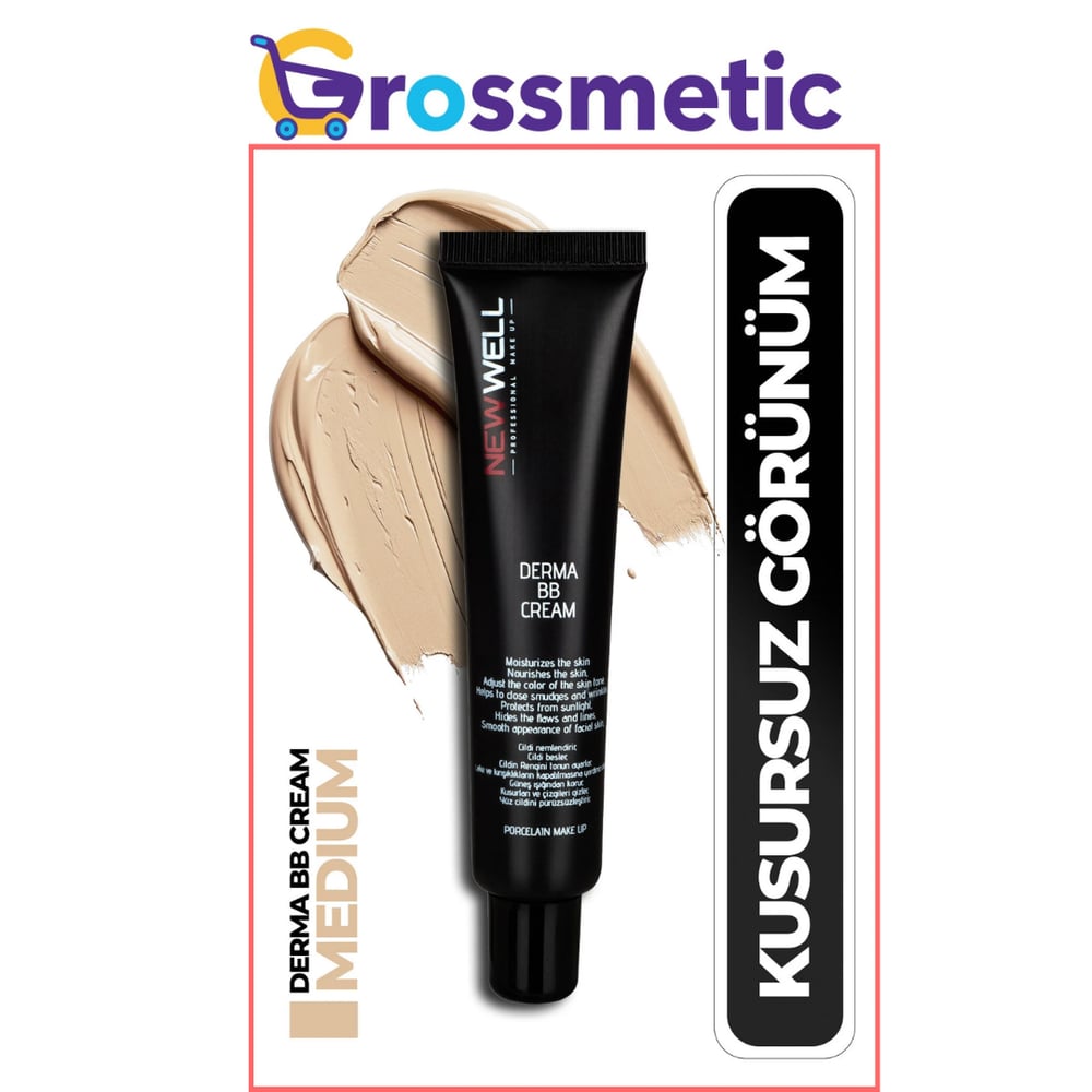 New Well BB Krem - Derma BB Cream Medium