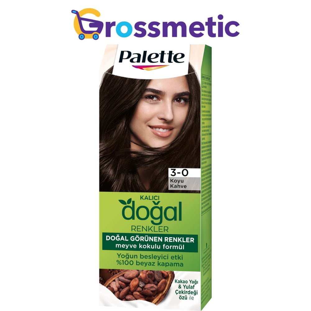 Palette Natural Rad. 3-0 Koyu Kahve