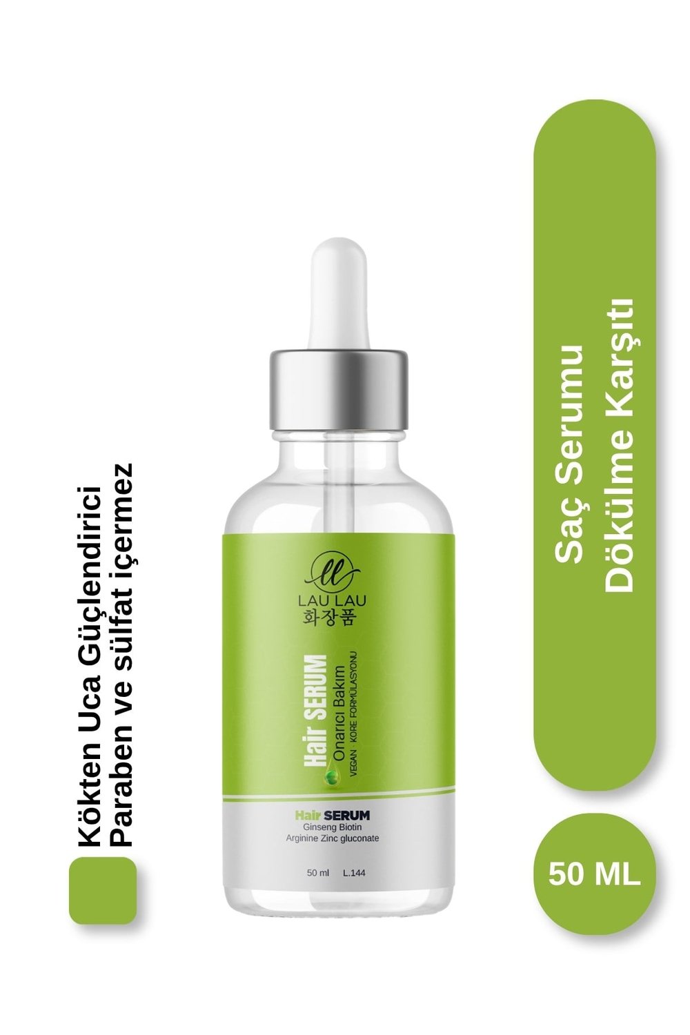 Dökülme Karşıtı & Kökten Uca Güçlendirici Besleyici Saç Bakım Serumu – 50 Ml
