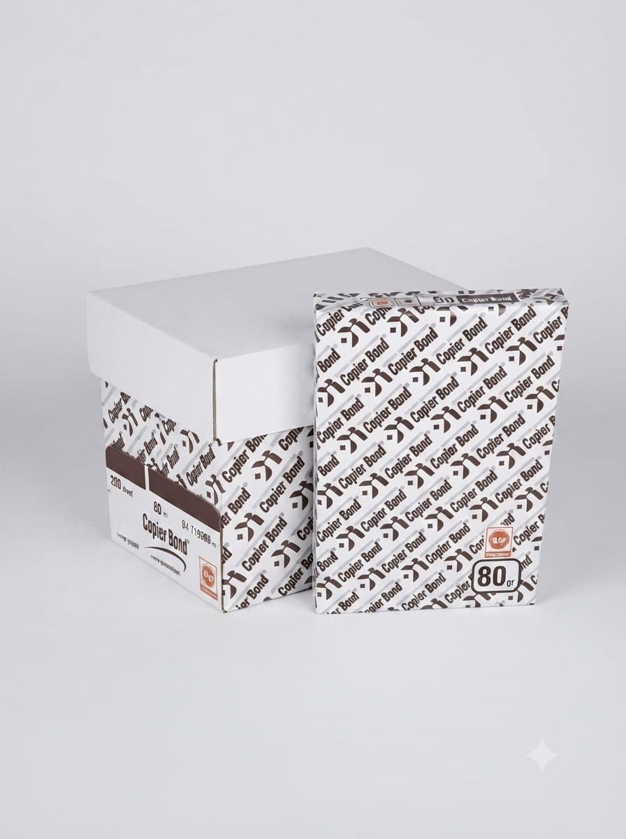 Copier Bond A4 Fotokopi Kağıdı 80 g 1 Koli 5 Paket (2.500 Sayfa)