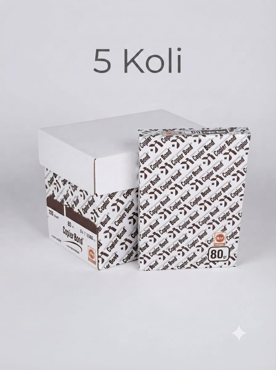 Copier Bond A4 Fotokopi Kağıdı 80 g  5 koli