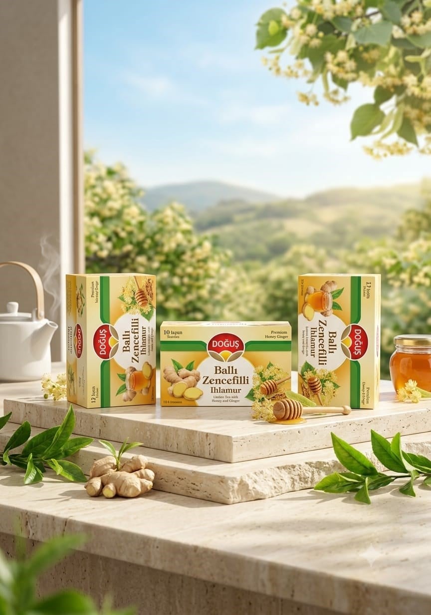 Doğuş ballı & zencefilli & ıhlamur 20 li