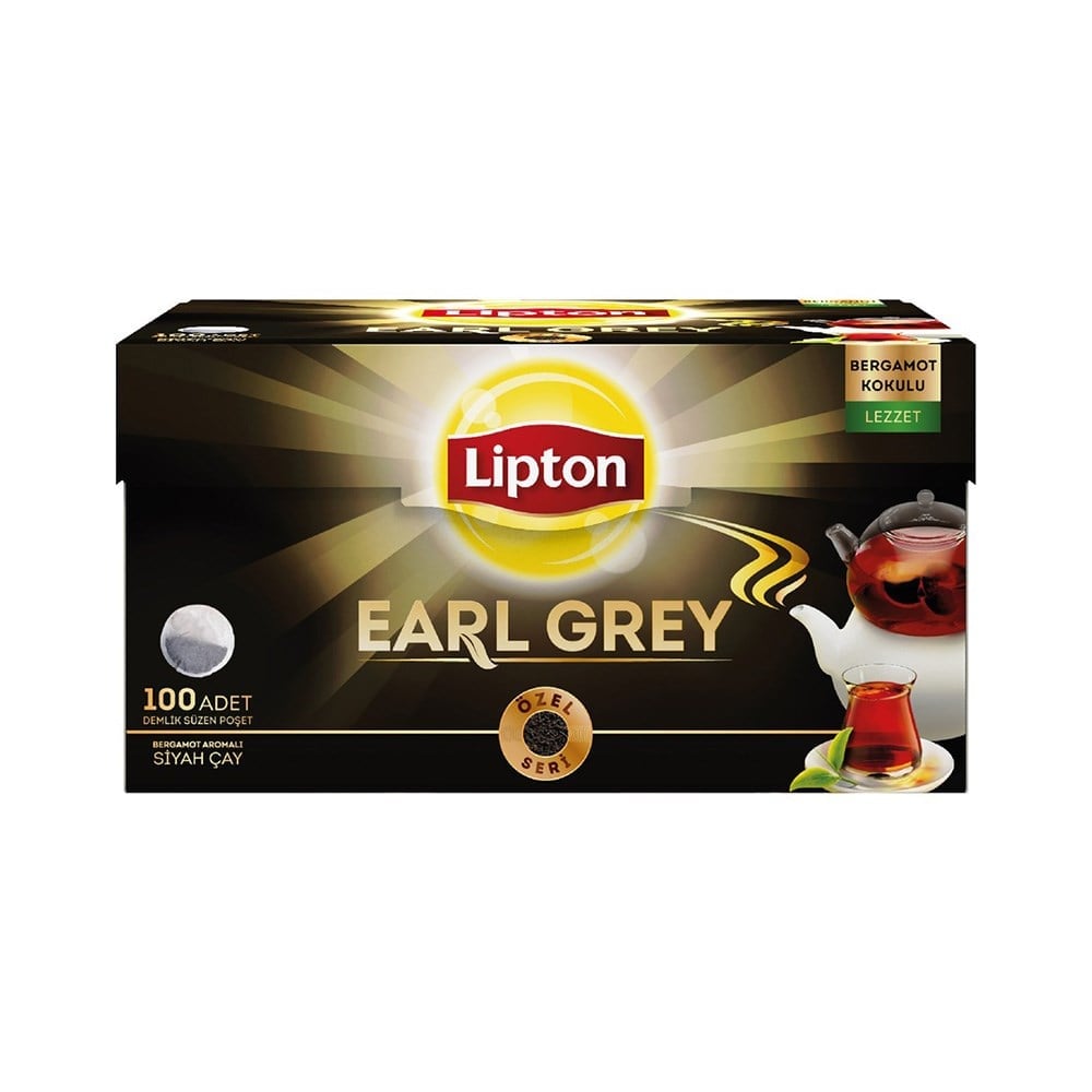 Lipton earl grey demlik poşet çay