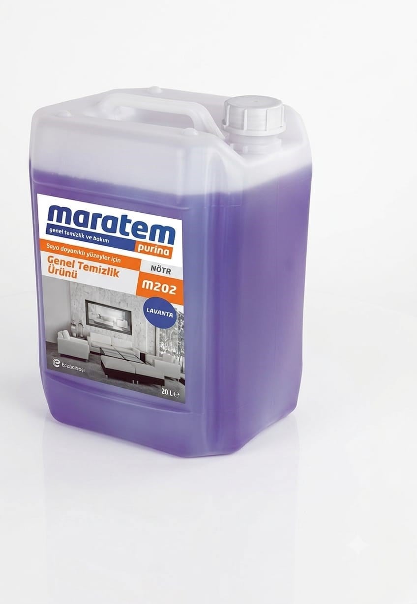 Maratem M202 Genel Yüzey Temizleyici Lavanta 20 Lt