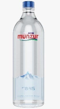 Munzur 0,75 ml cam şişe 6 lı paket