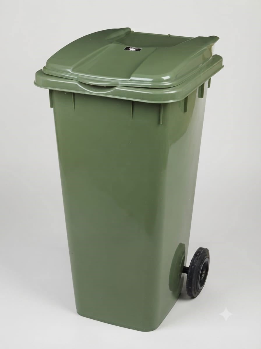 Plastik Çöp Kovası 120 lt