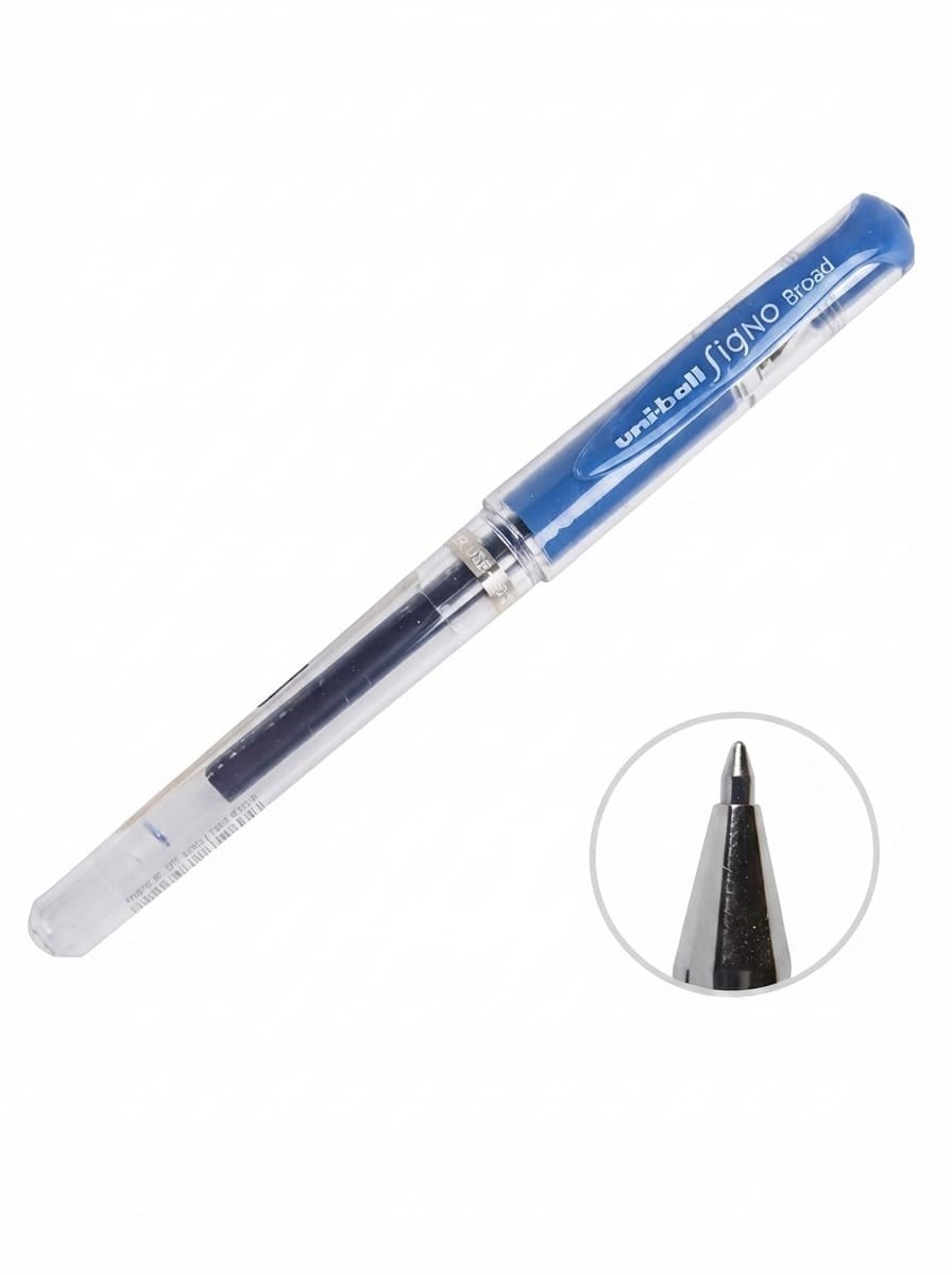 Uni-ball Um-153 Signo Broad İmza Kalemi 1.0 mm Mavi