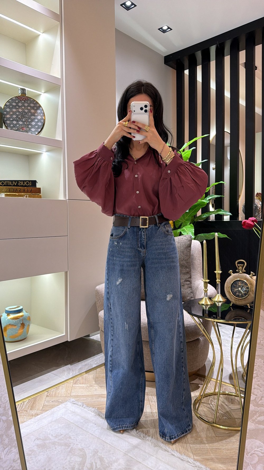 ULTRA WIDE LEG JEAN AÇIK MAVİ