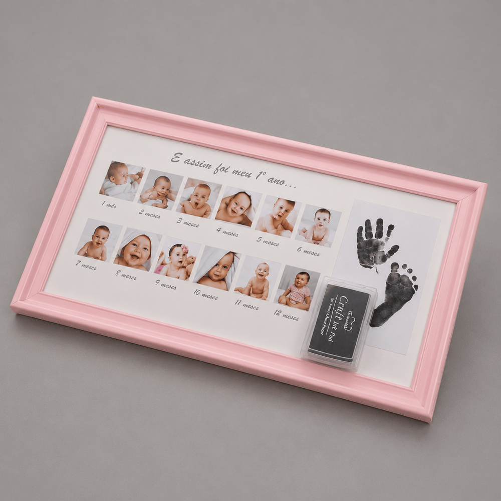 Yeni Doğan Bebek Fotoğraf Çerçevesi - 20x38cm