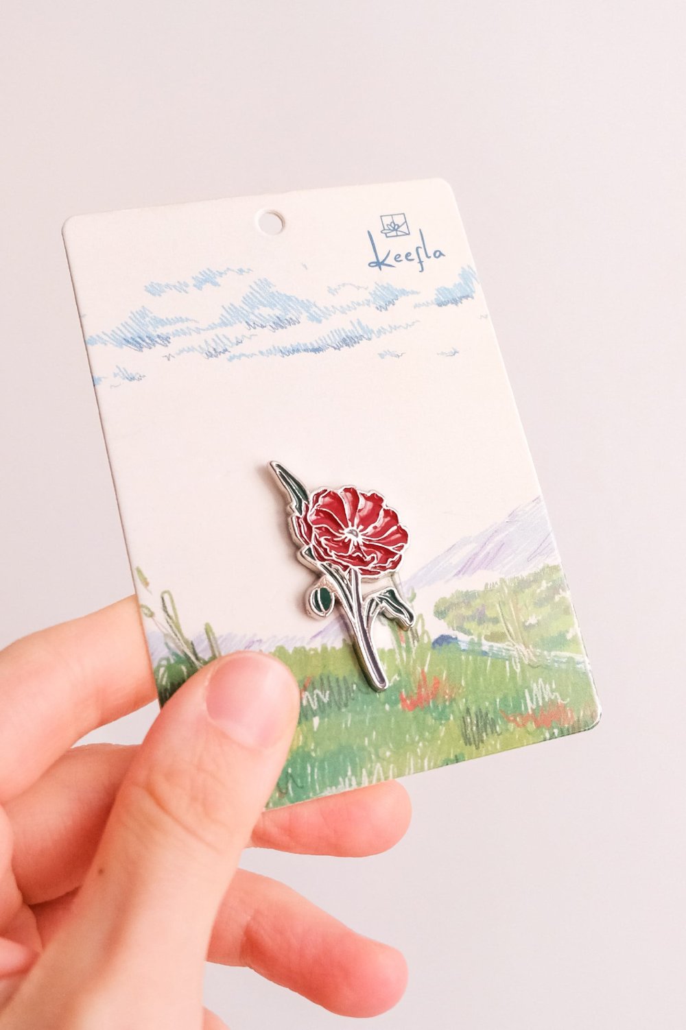 The Poppy Gelincik Broş