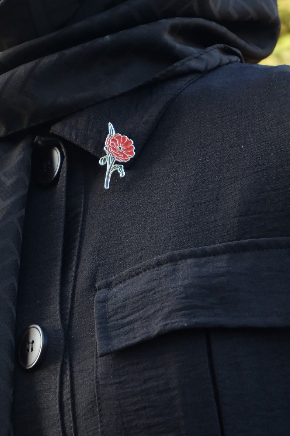 The Poppy Gelincik Broş