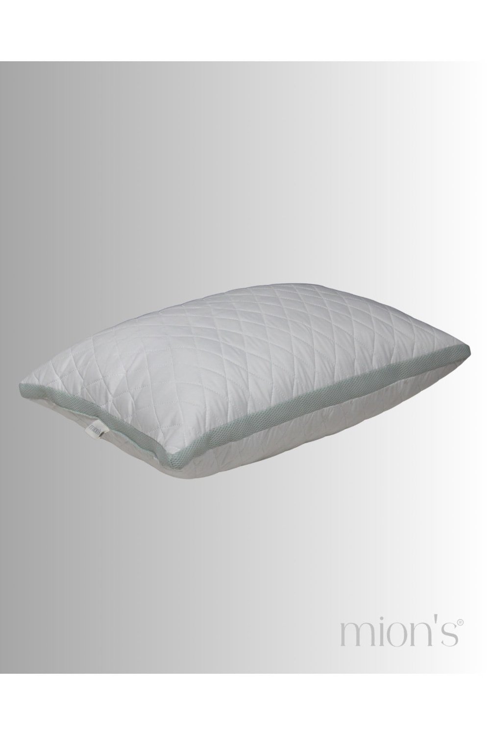Olie Klimalı Yastık - Beyaz/Açık Gri - 50X70 cm