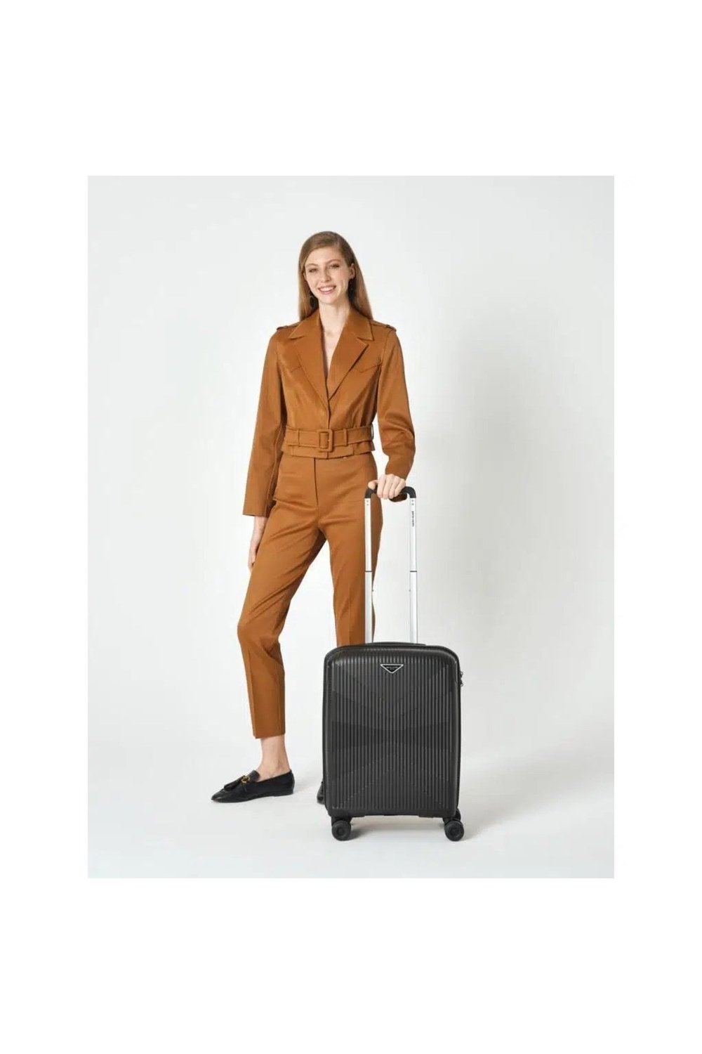 Trolley Valiz Siyah Kabin Boy 04PC8009-03