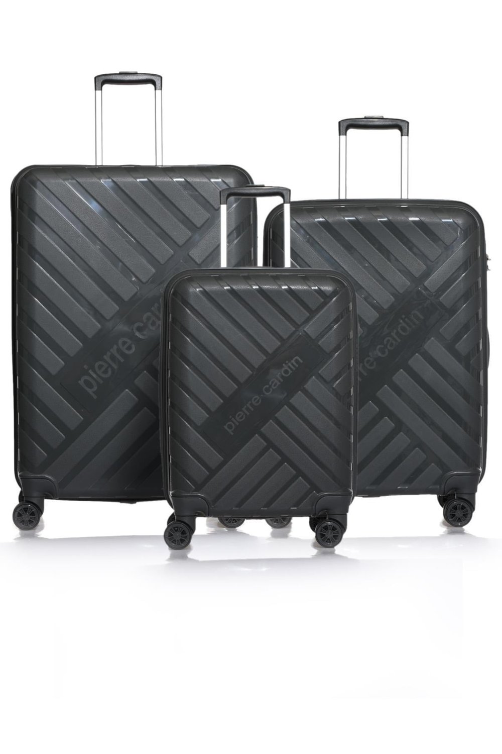 04pc1950-set Antrasit Unisex 3 Lü Set Bavul